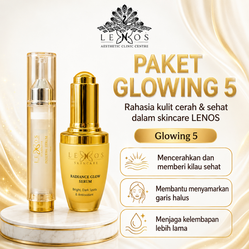 LENOS GLOWING 5 RADIANCE GLOW SERUM REVIVE SERUM