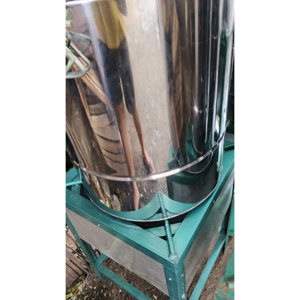 panci dandang masak nasi stainless tinggi 15 liter