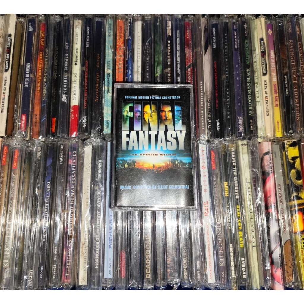 Kaset Soundtrack Final Fantasy - The Spirits Within