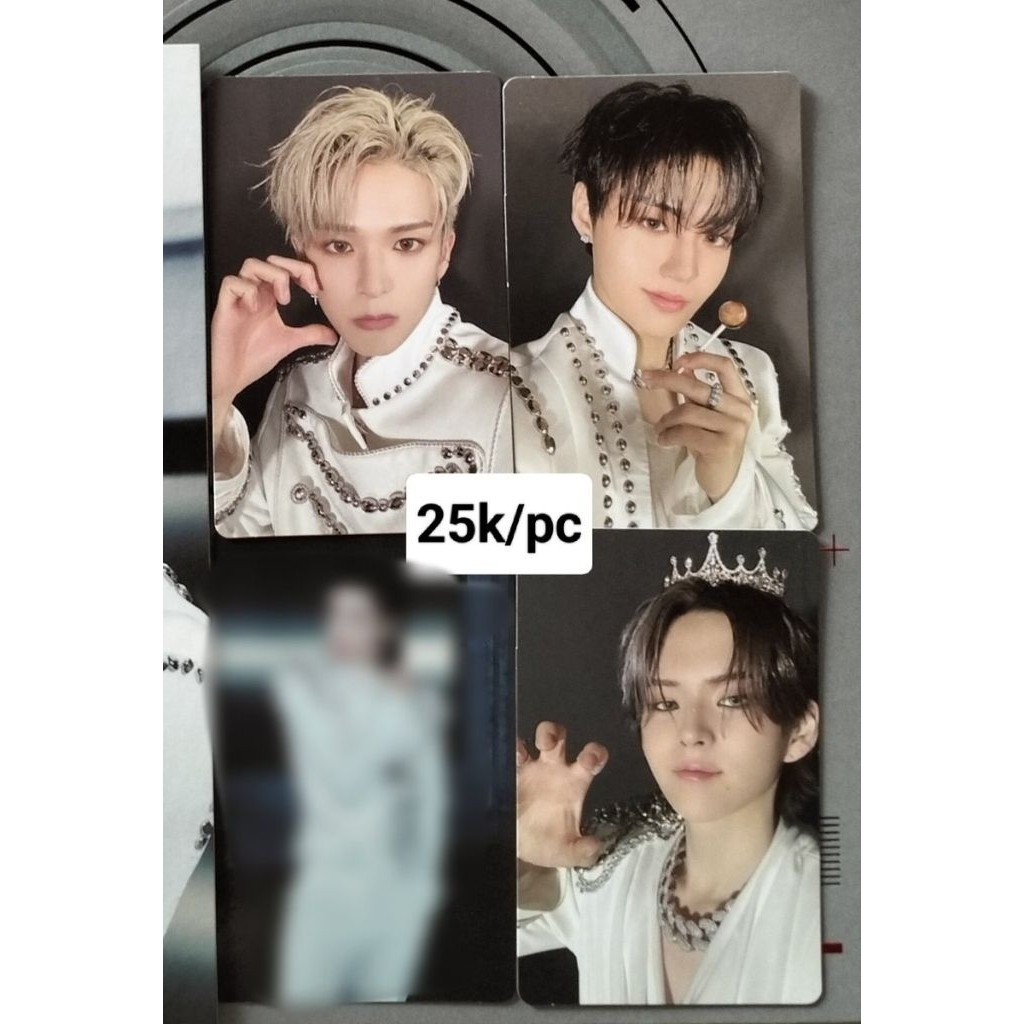 Treasure Photocard Reboot (Asahi, Doyoung, Yoshi) Grey Ver.