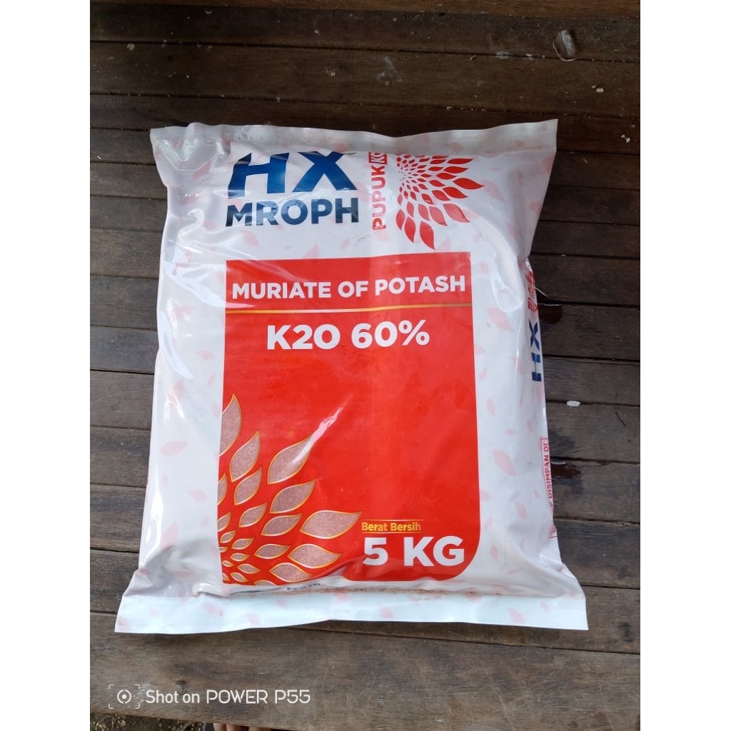 Pupuk KCl DGW kemasan 5 kg