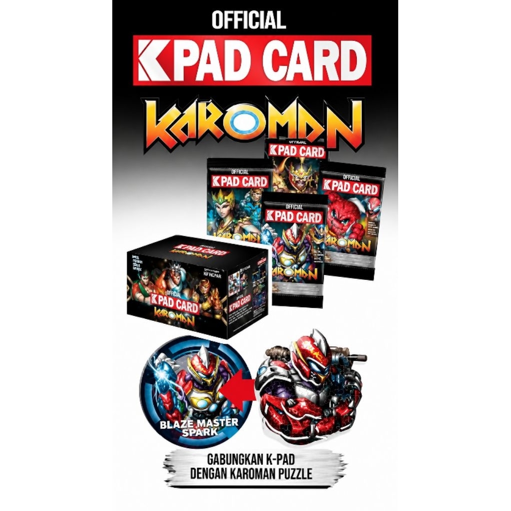 1 BOX K-PAD KAROMAN DAN KPAD CRAZY BIRD ISI 30 PCS PUZZLE K-PAD KAROMAN TERBARU