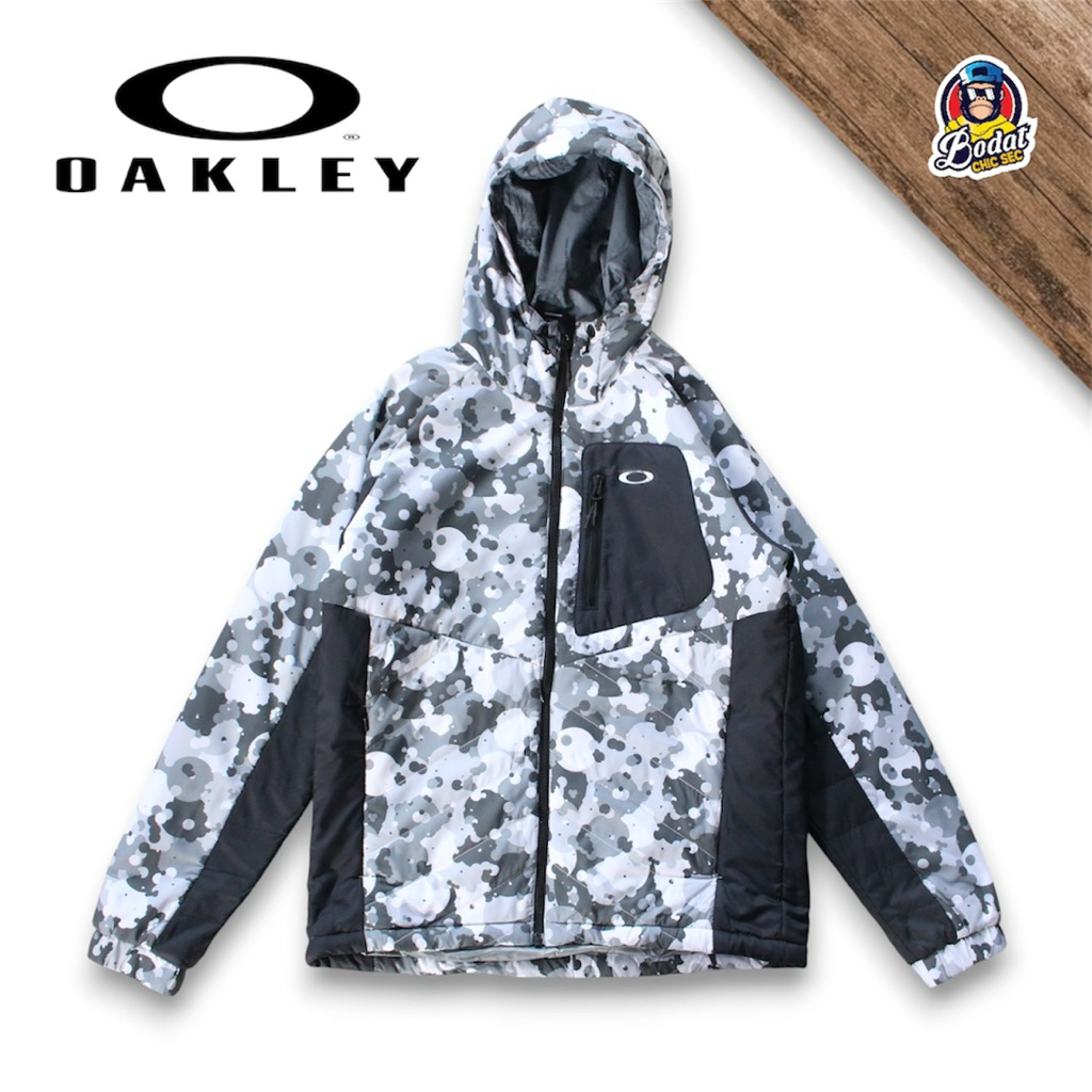 Oakley Enhance Insulation Outdoor Puffer Camo Jacket