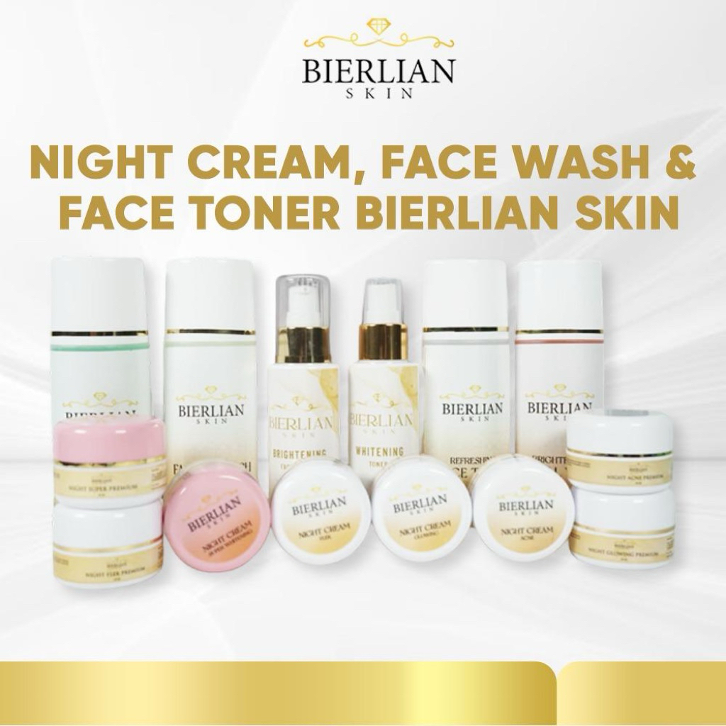 CREAM NIGHT ECER BIERLIAN SKINCARE ORI 100%