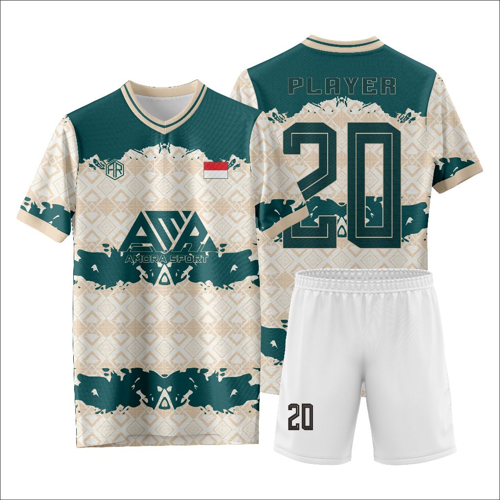 Jersey Futsal Full Printing Custom Jersey Team Drifit Premium