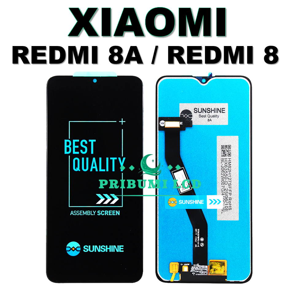 LCD TOUCHSCREEN XIAOMI REDMI 8A - / REDMI 8 ORIGINAL 100% COMPLETE