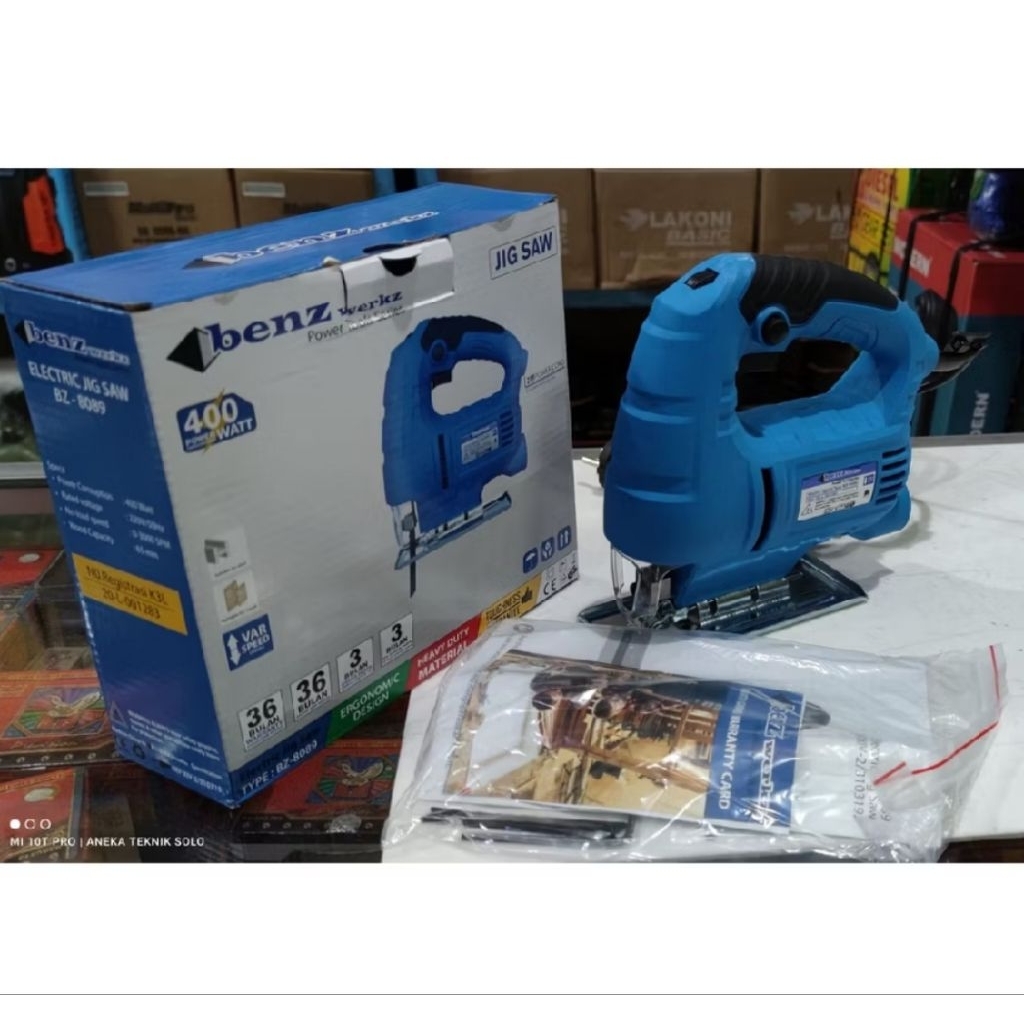 Jigsaw Benz BZ8089 Jigsaw Variable Speed Mesin Gergaji Triplek Benz BZ-8089