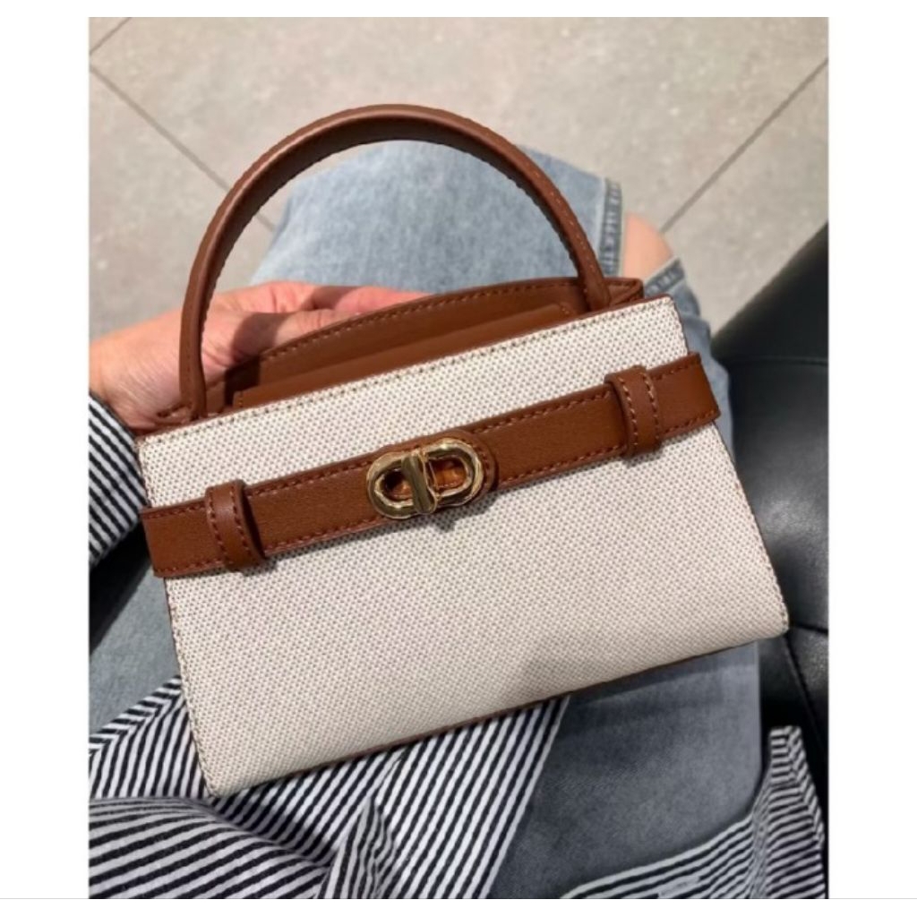 Tas CNK Buckle Top Handle Bag - Tas Import Premium - Sling Bag