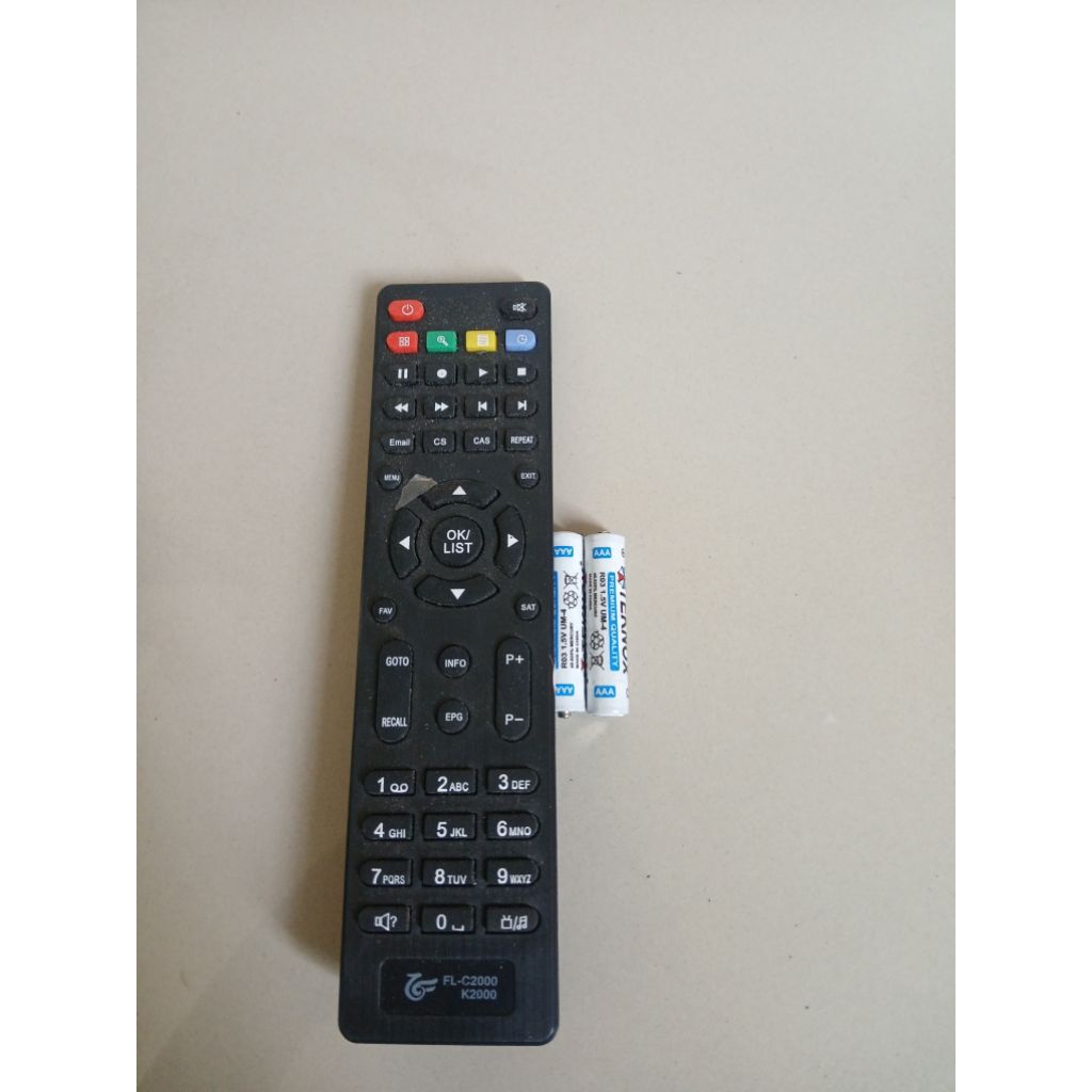 Remote Parabola K-Vision Bromo C2000/Topas TV TS2-39