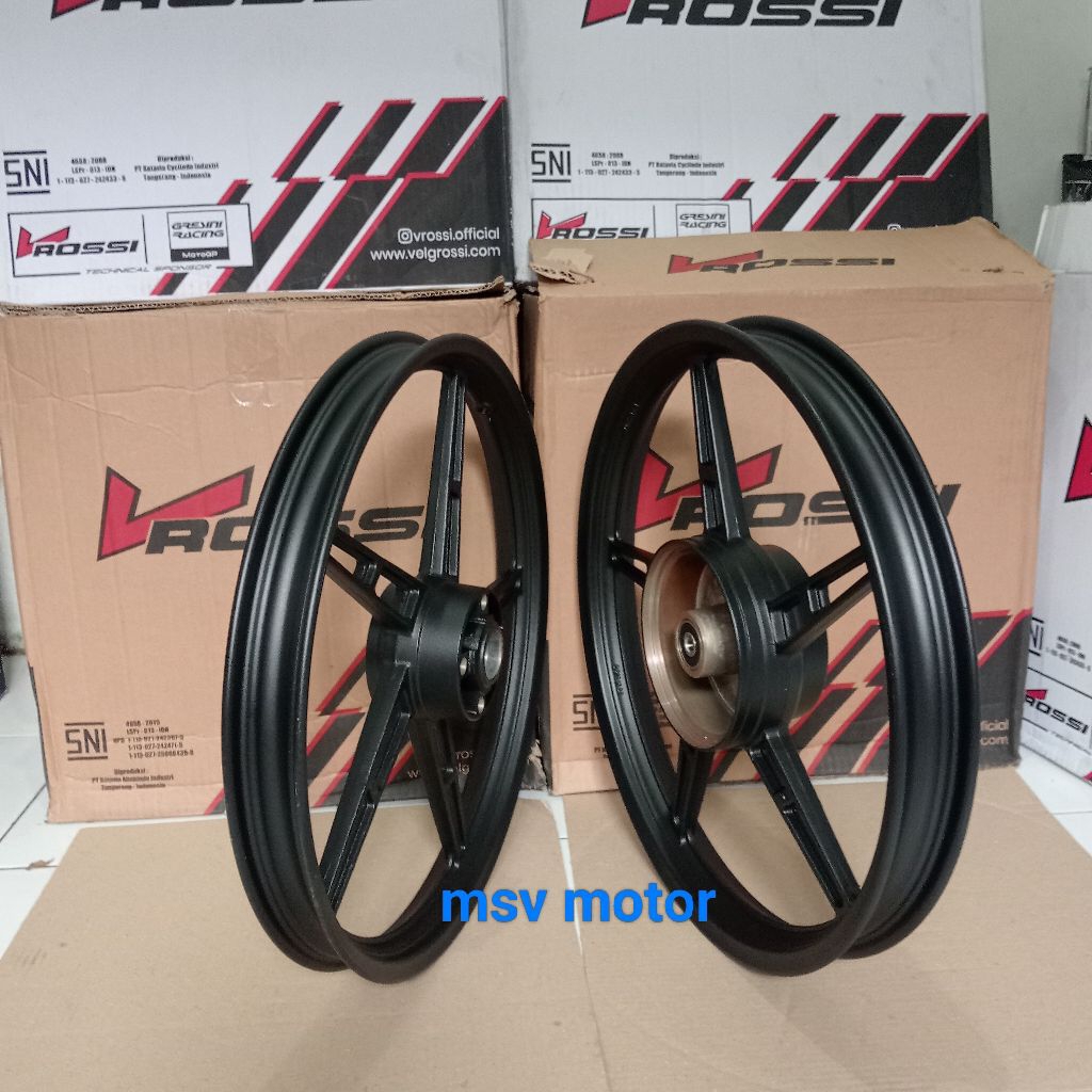 VELG RACING JUPITER PALANG 5 ZIGEN VULTUR 17/140/160 BLACK