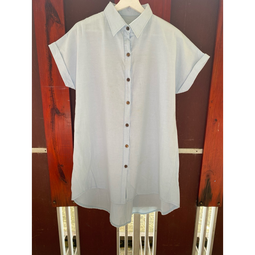 dress sky blue (preloved)