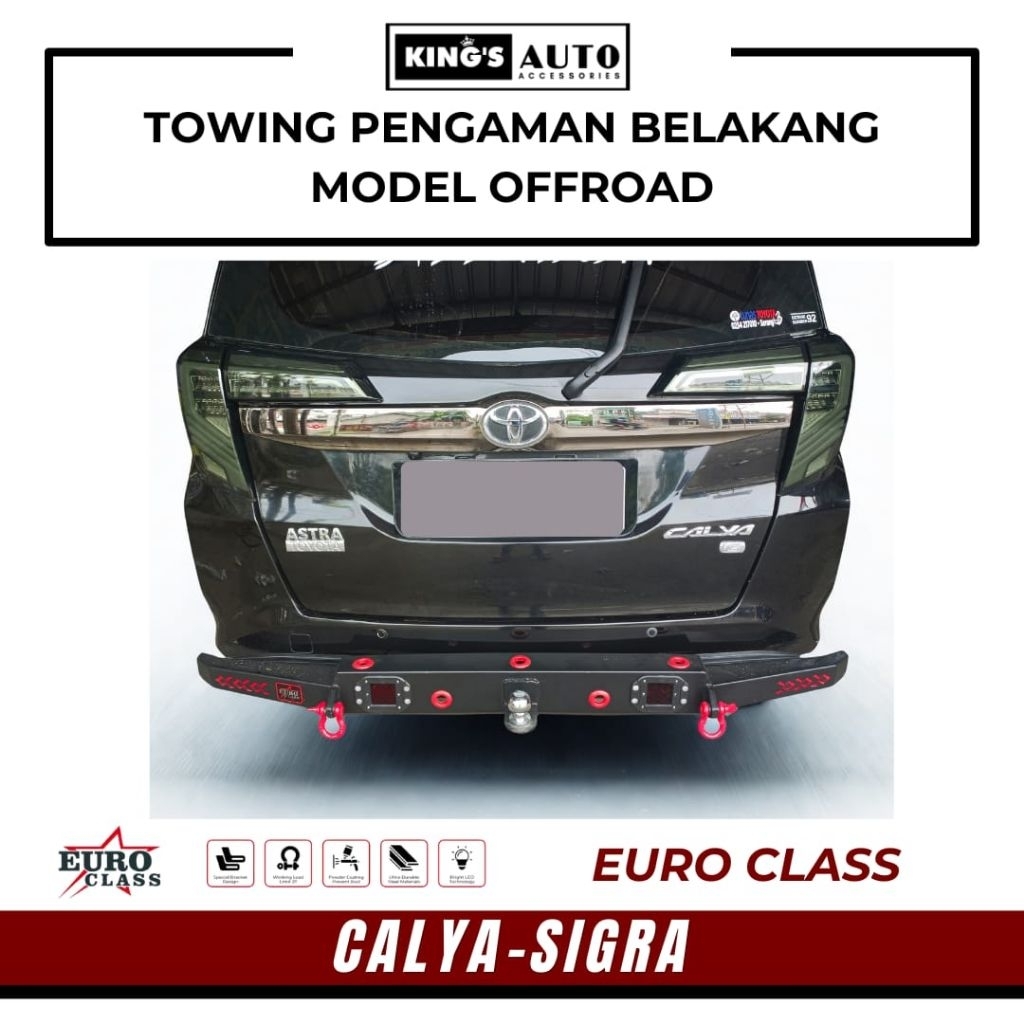 Towing Belakang Custom Calya Sigra Pengaman Bumper Belakang Calya Sigra
