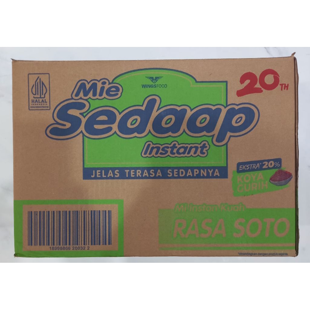 Mie Sedaap Soto 1 Dus