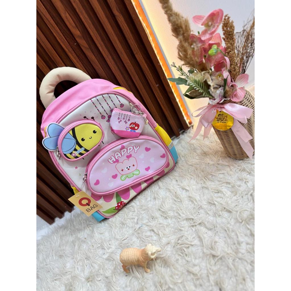 Tas Qimo Tas Ransel Anak Premium 14 inch Palembang