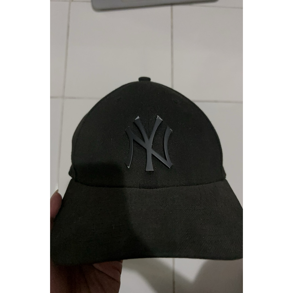 topi Mlb new era black original
