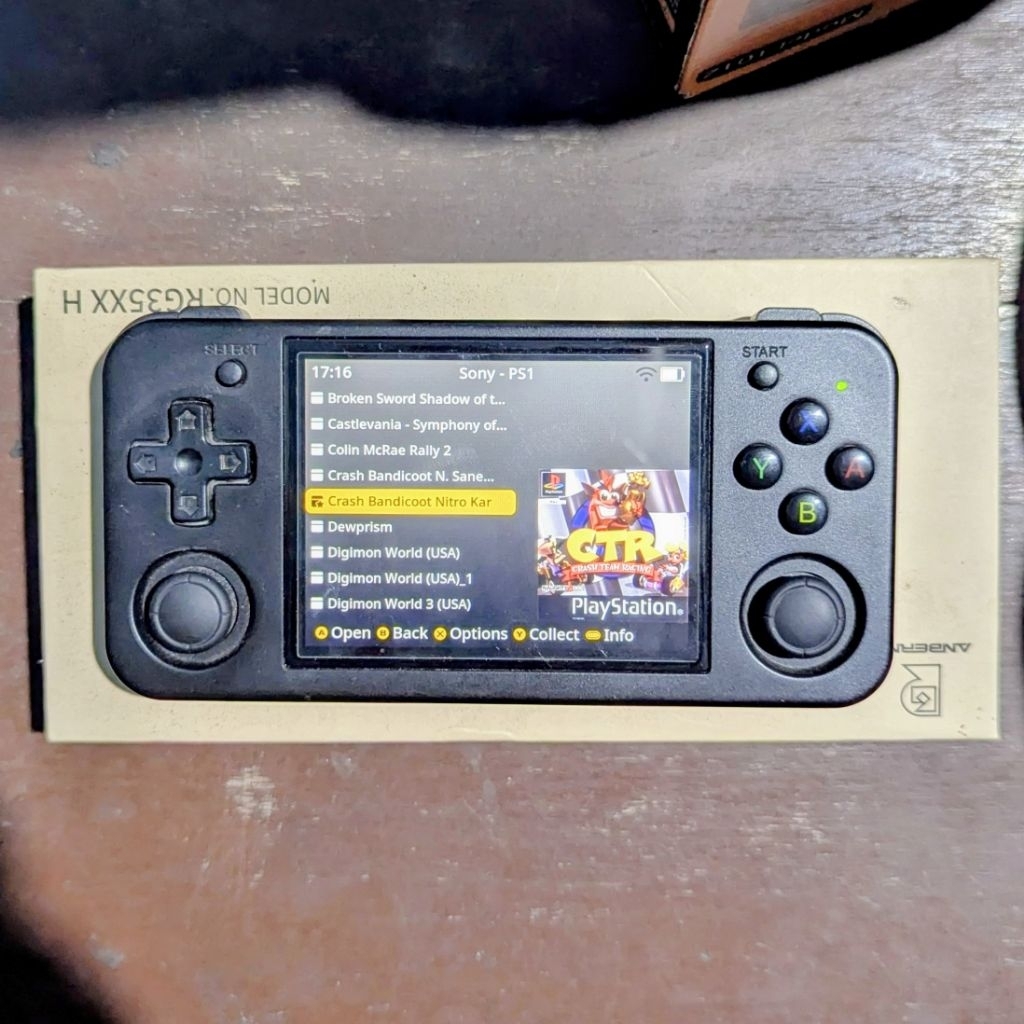 ANBERNIC RG35XX H 32GB + 64GB FULL GAMES SECOND