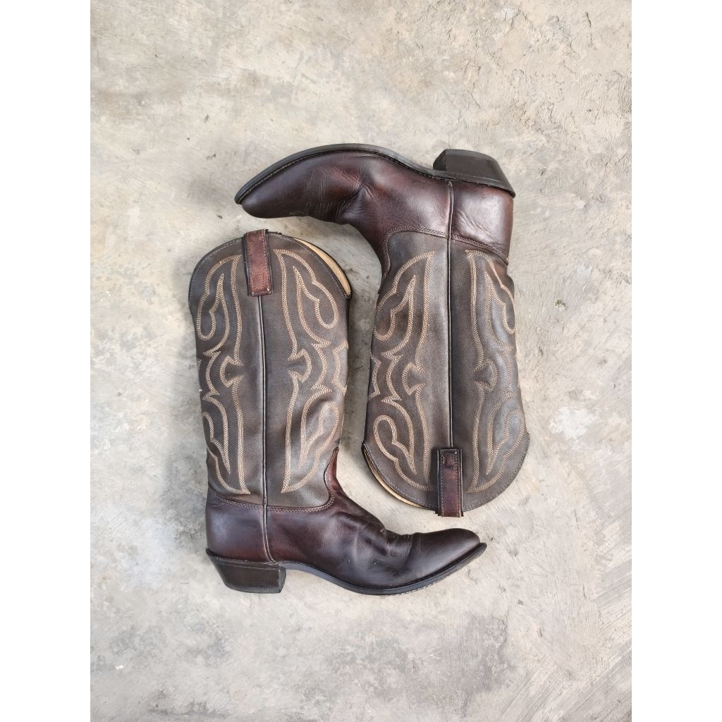 WESTERN COWBOY BOOTS BY TEXAS LEE MADE IN USA 40