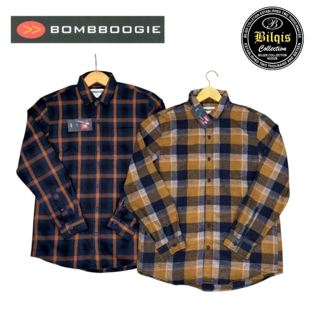 kemeja bombboogie pria original