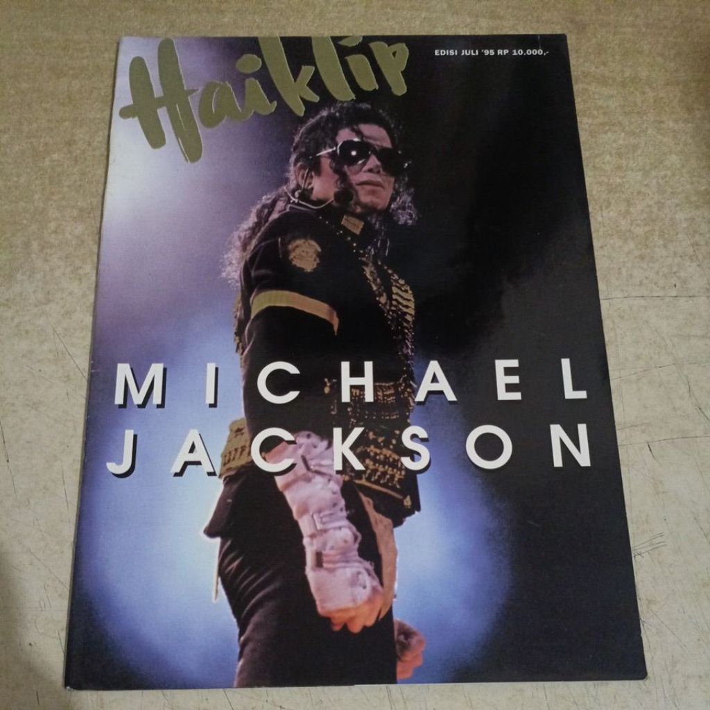 Majalah Haiklip MICHAEL JACKSON EDISI JULI 95