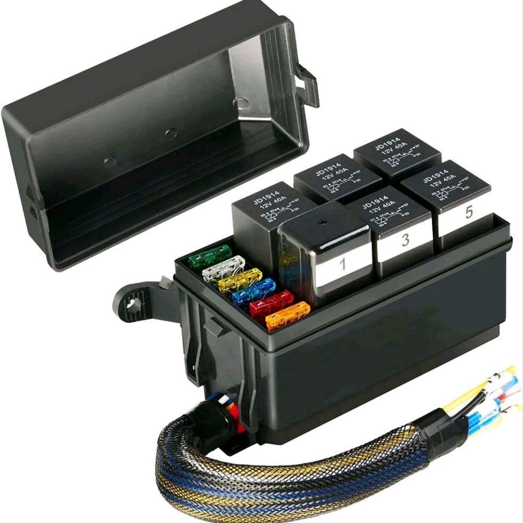 Fuse Box 5 Relay 6 Fuse Universal | Fuse Box 5 Relay 6 Sekring Universal | Fuse Box Relay Universal 
