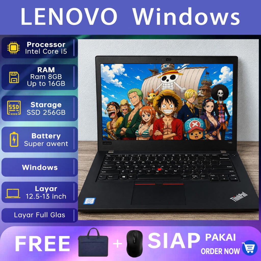 Laptop Lenovo Thinkpad T Series T460 T470 X220 Core I5/I7 Touch screen RAM 8G/16GB SSD 256GB/512GB P