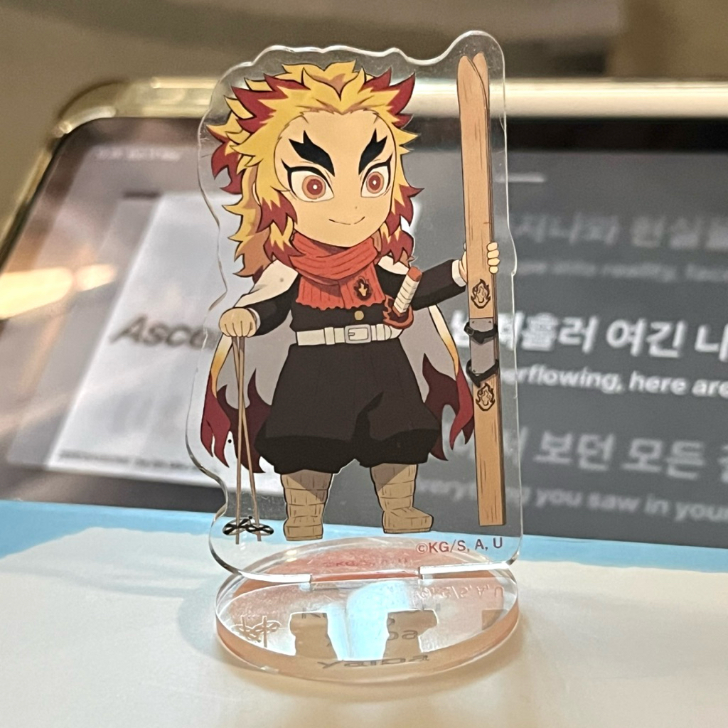 [read desc] kolpri kimetsu no yaiba kny demon slayer rengoku kyojuro chibi standee