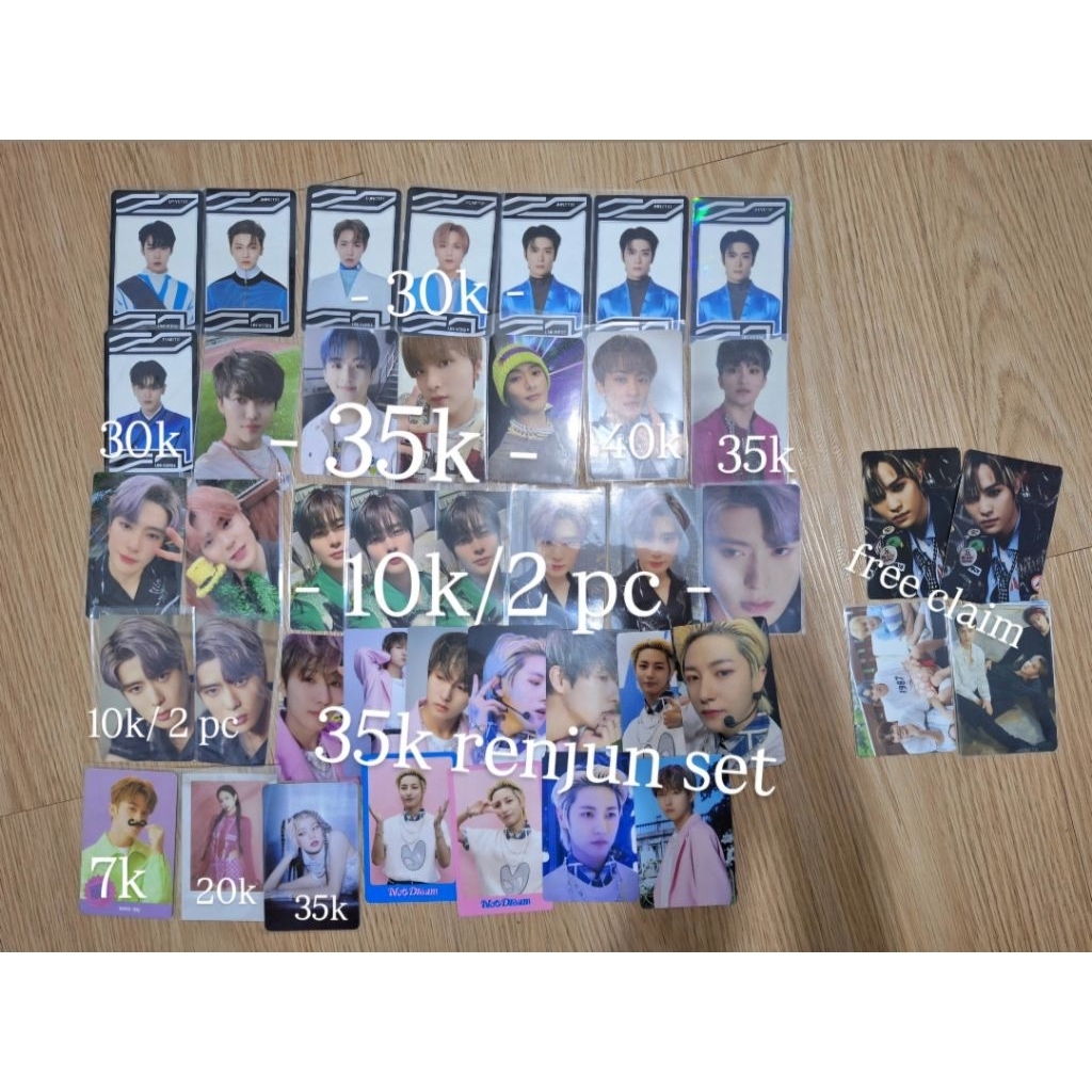 pc official nct dream nct 127 uc universe card dicon jaehyun taeyong haechan jaemin mark renjun doyo