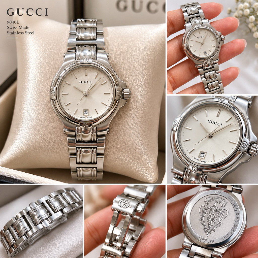 Jam Tangan Gucci 9040L Original 100%