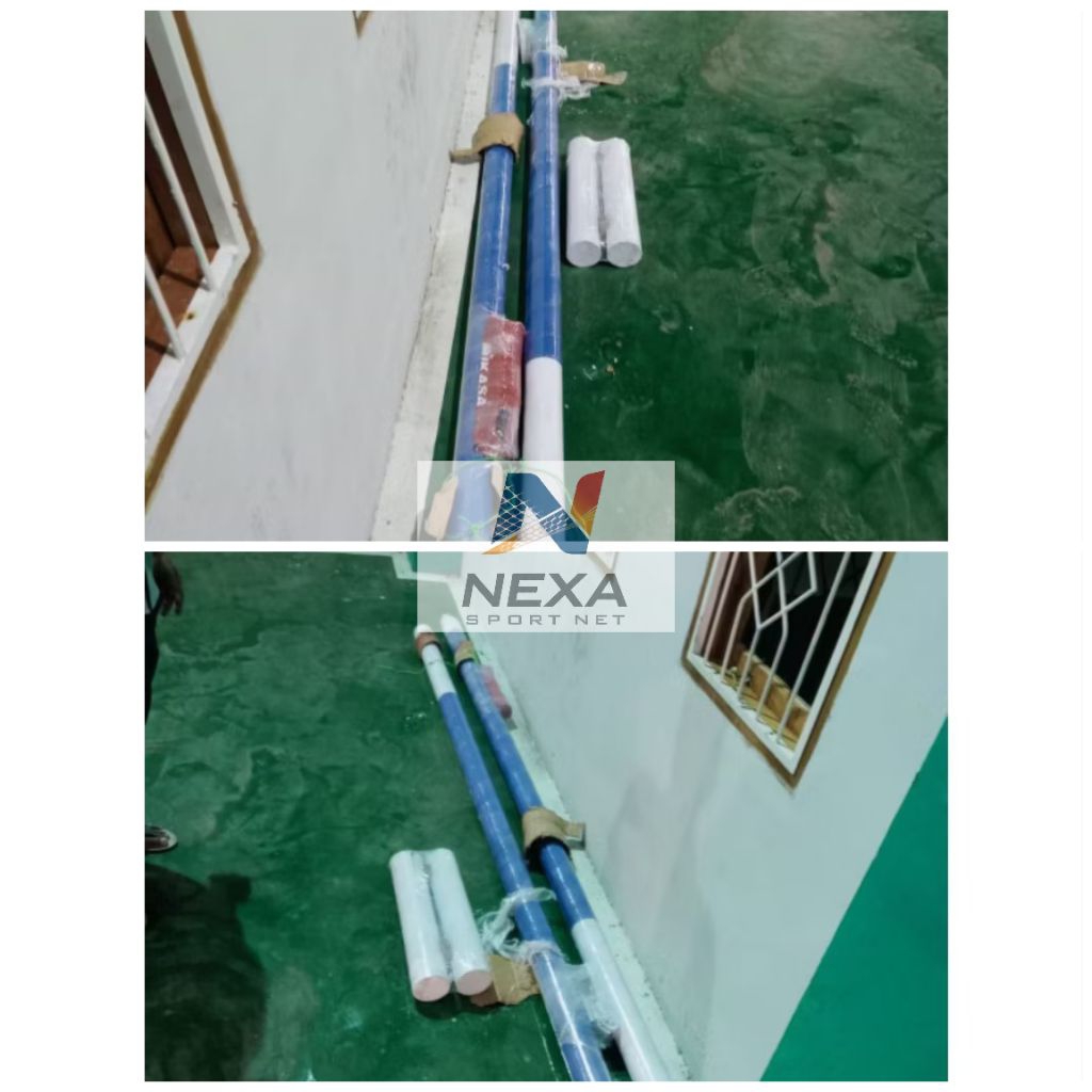 tiang net voly tanam 1set(2tiang) fre jaring net