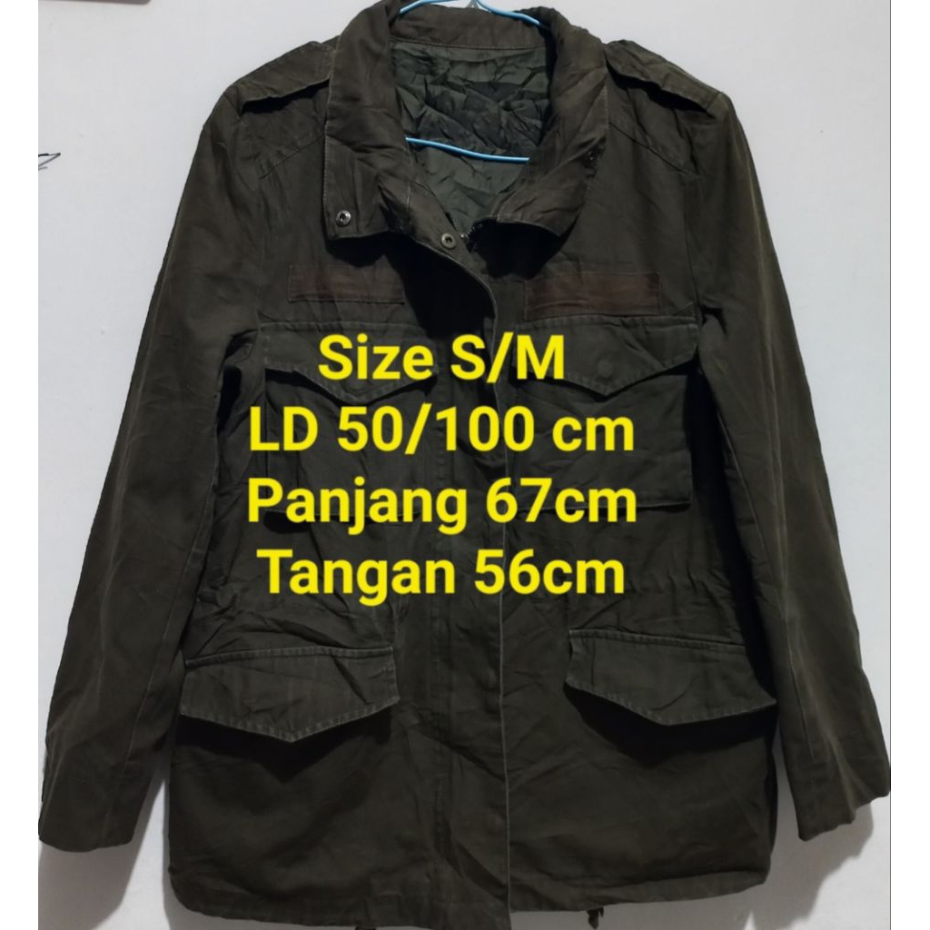 SemiParka Hijau Army Model M65