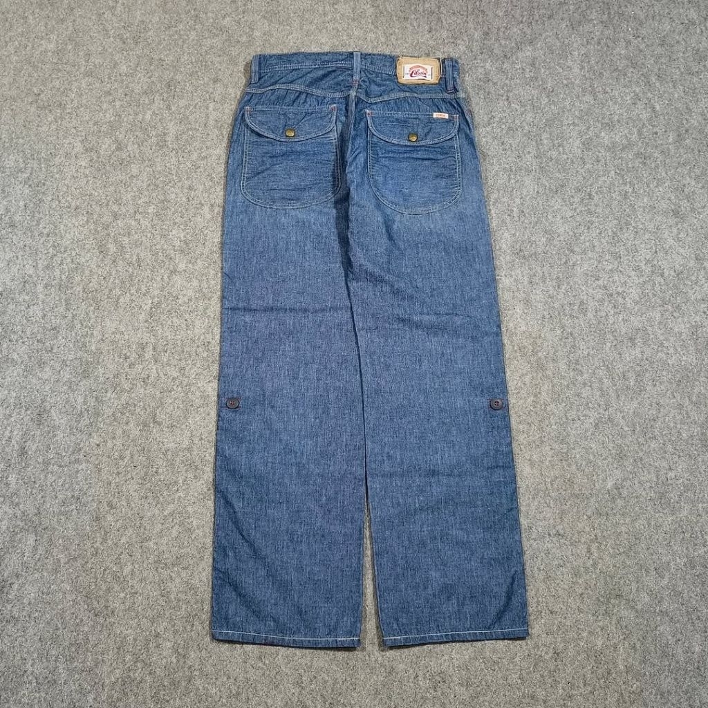 Celana Baggy jeans panjang pria EDWIN size 31 second