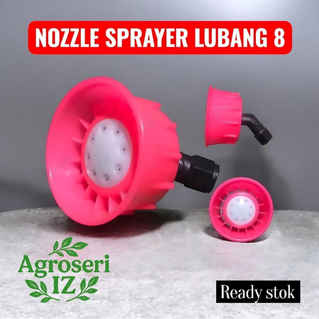 Nozzle / Nozel Sprayer Plastik Malaysia PB LUBANG 8