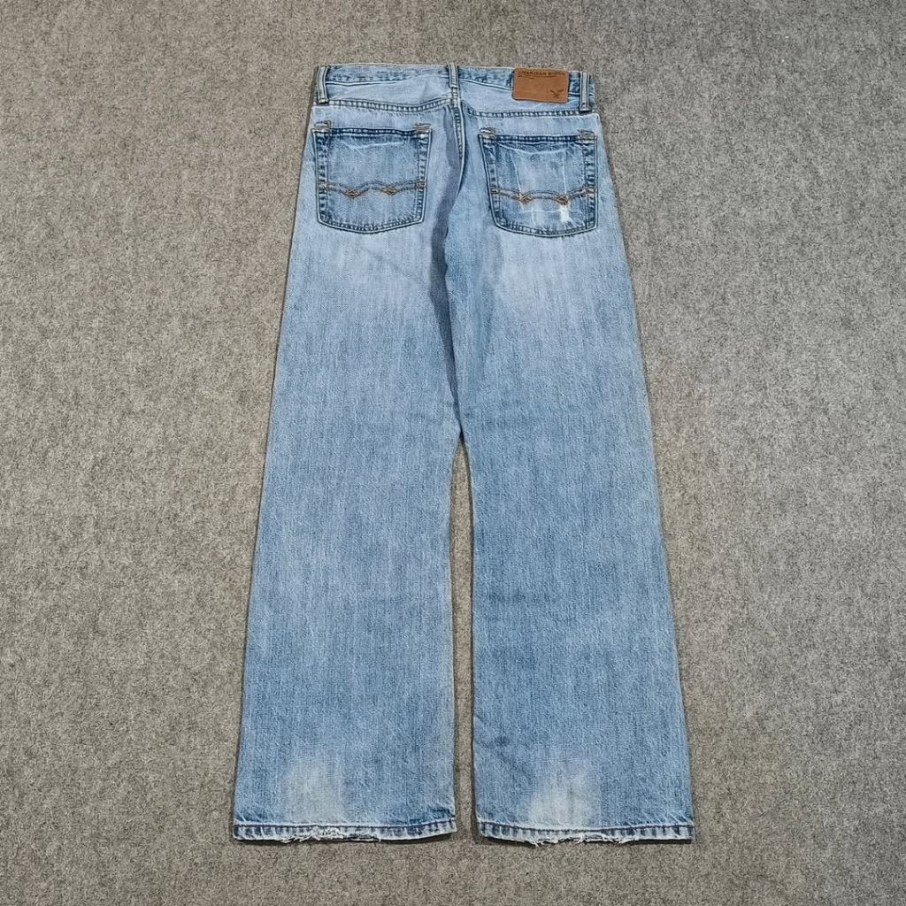 Celana Boot cut jeans panjang pria AMERICAN EAGLE size 29 second