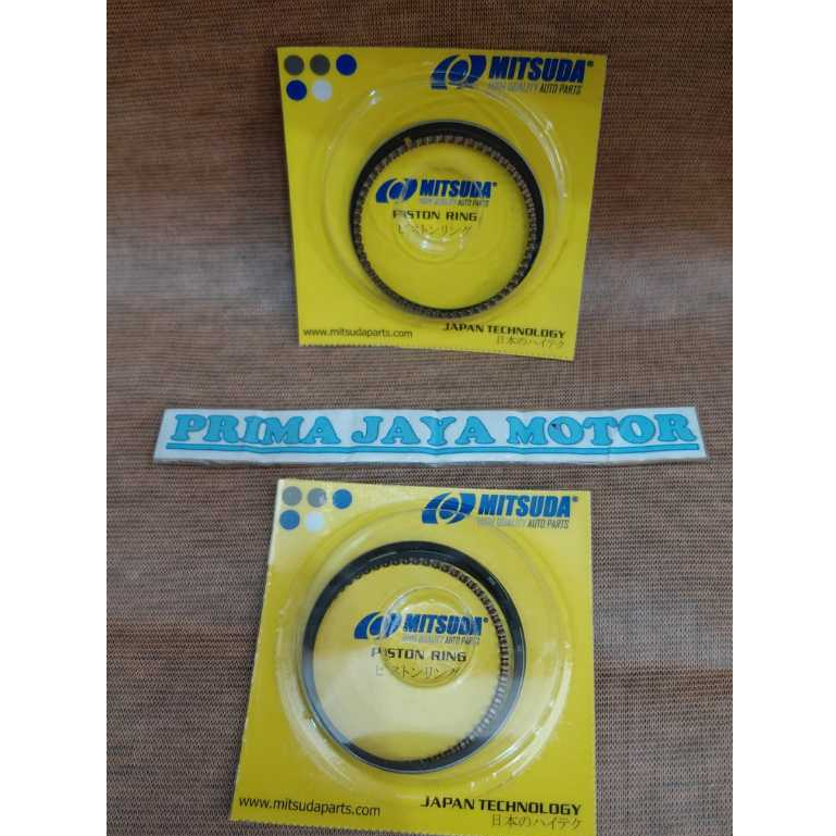 RING SEHER PISTON MIO SPORTY OVERSIZE (0.50) MITSUDA