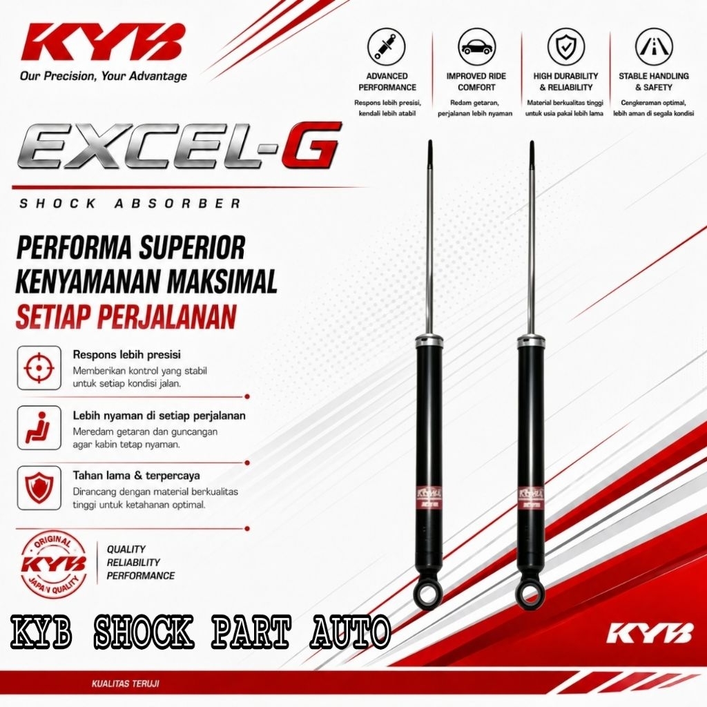 SHOCKBREAKER BELAKANG HONDA FREED ORIGINAL KAYABA EXCEL-G JAPAN
