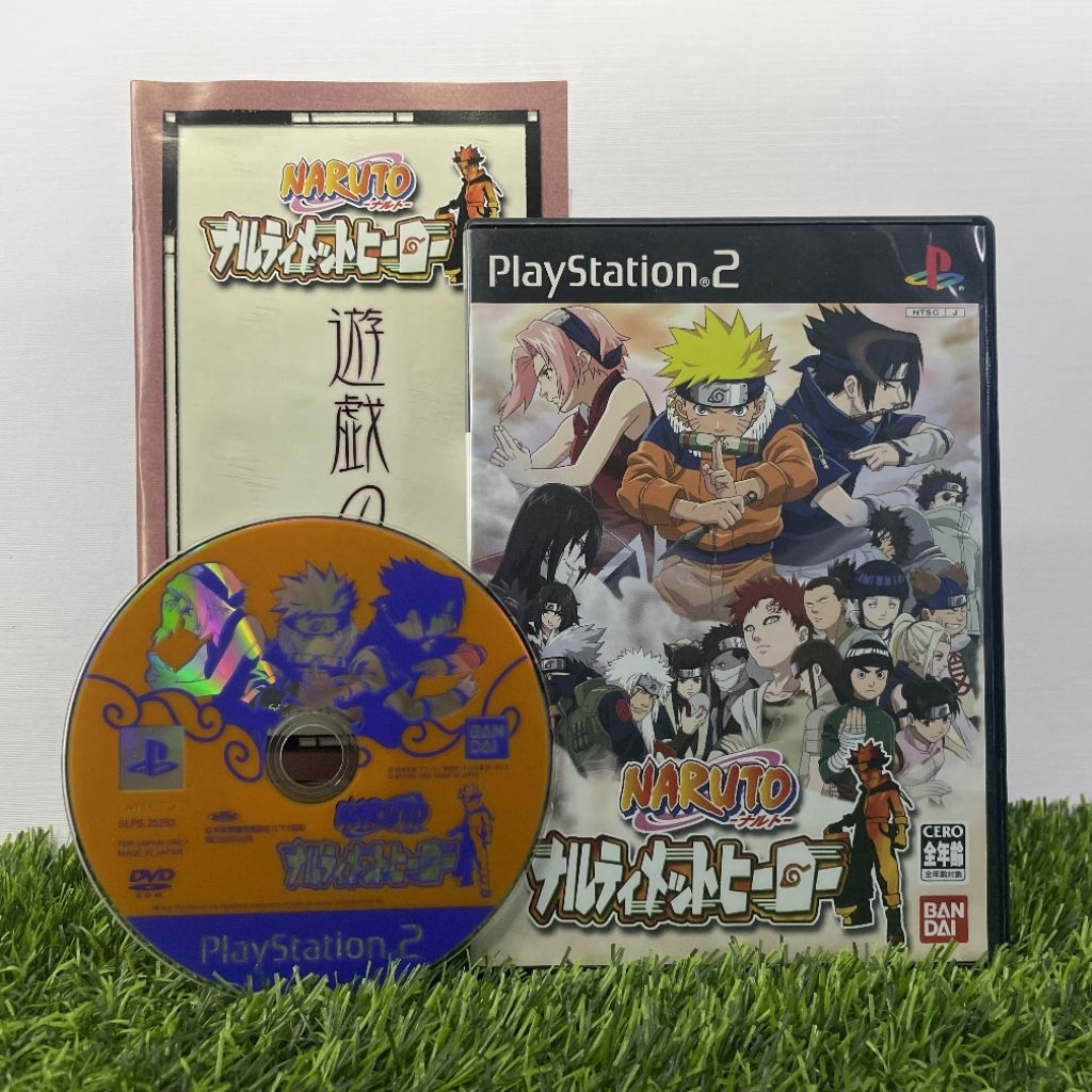 PlayStation PS2 - Naruto Series NTSC-J (Bahasa Jepang)