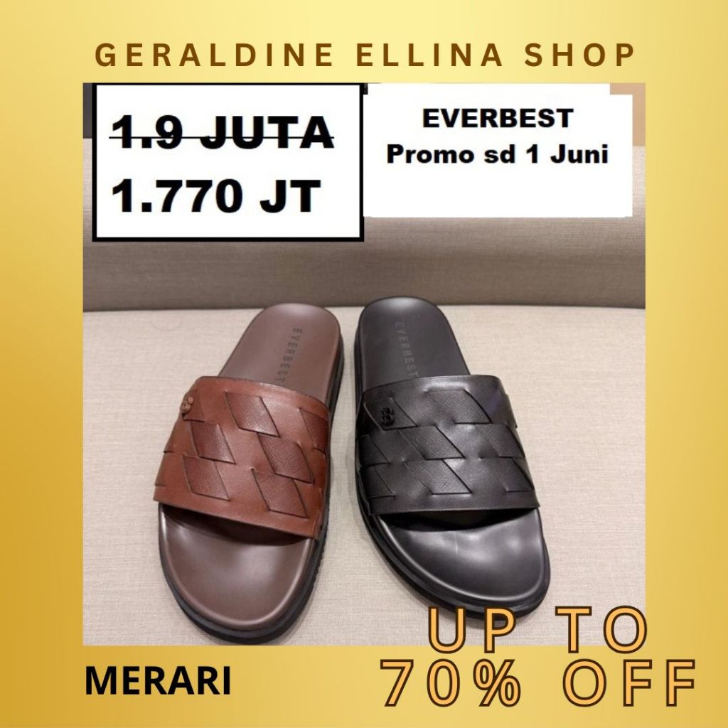 EVERBEST Sandal Pria MERARI ORIGINAL