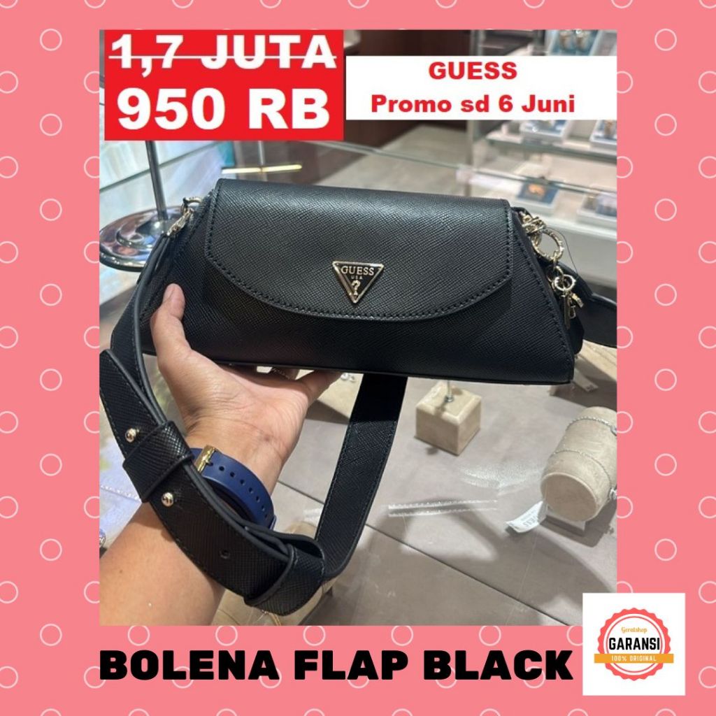 Tas Guess shoulder bag sale BOLENA FLAP 100% Original Store