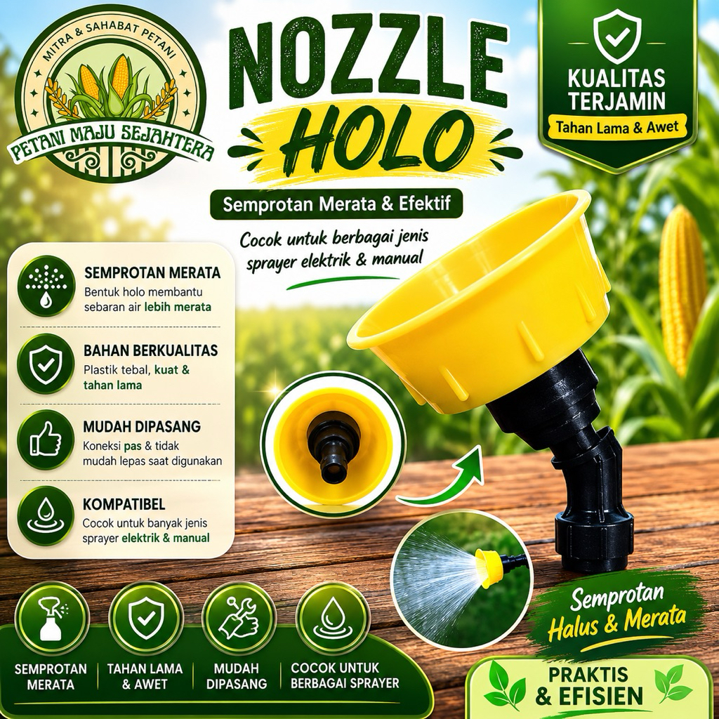 SPARE PART NOZZLE HOLLO SPRAYER CBA ELEKTRIK