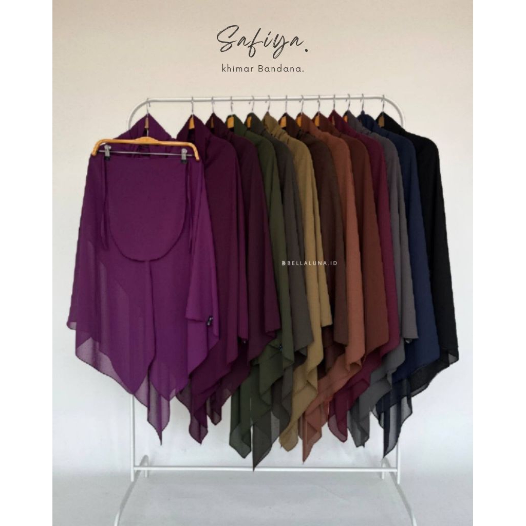 Safiya Khimar Bandana Bellaluna. Id