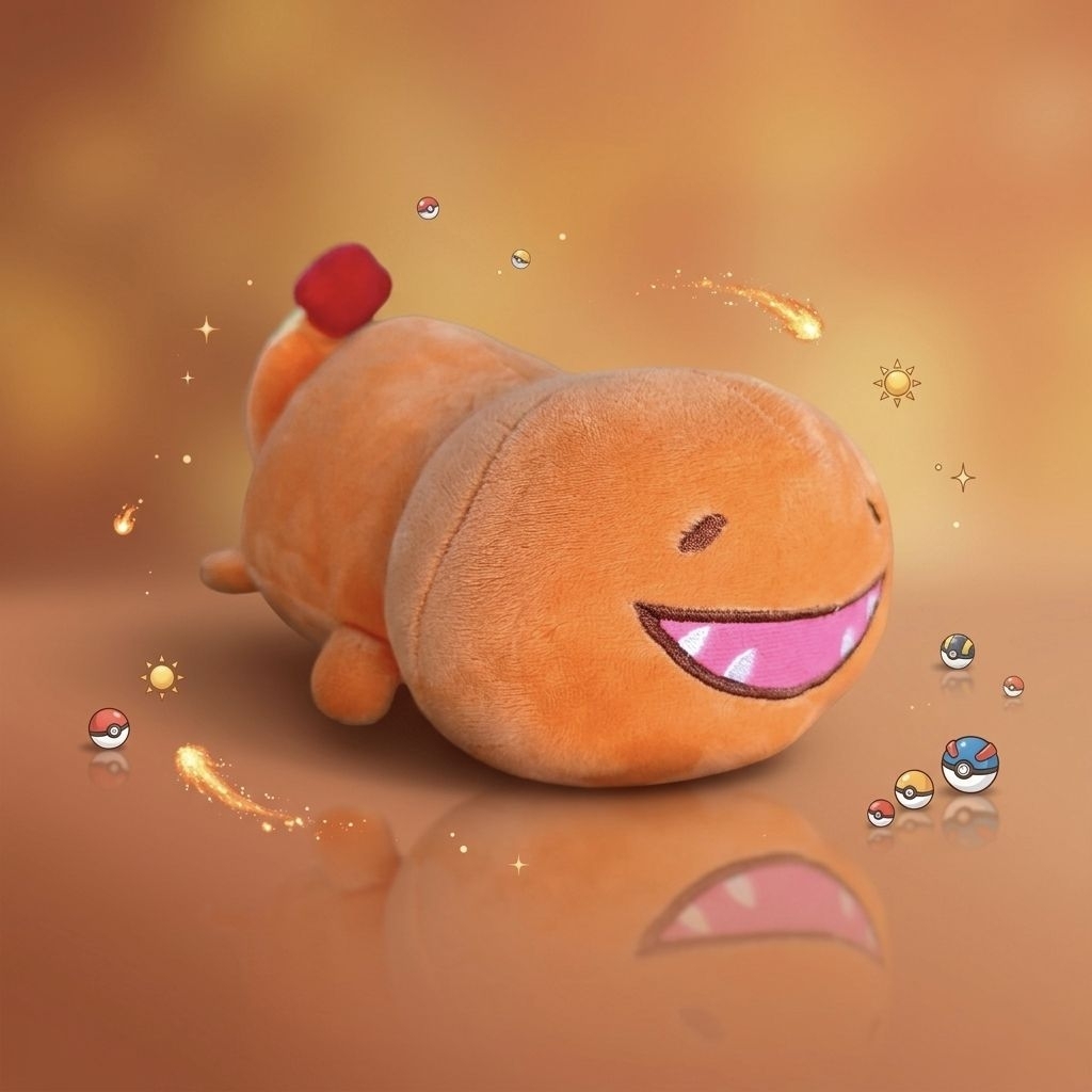 boneka pokemon charmender yurutto plush