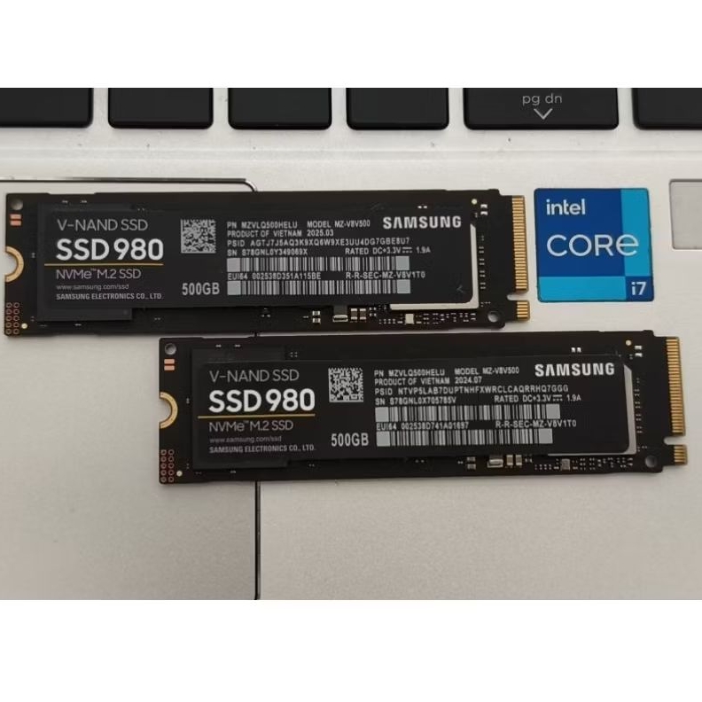SSD NVME SAMSUNG EVO 980 BEKAS