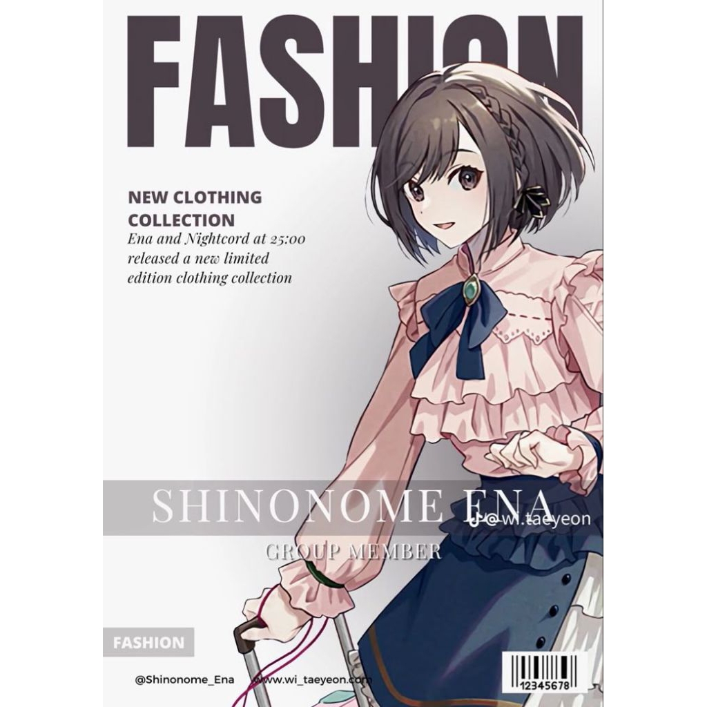 PO Dasi Pita Shinonome Ena Handmade