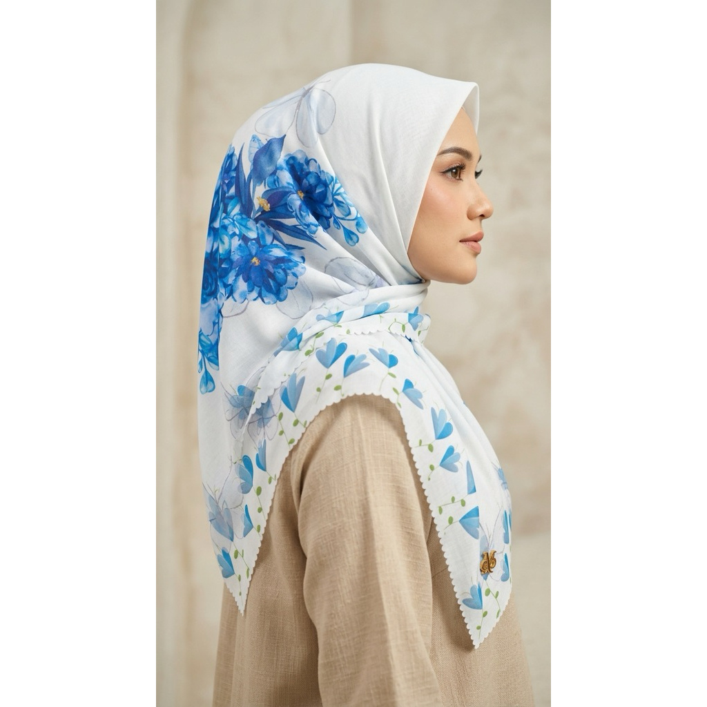 Jilbab Paris Voal Premium Pakhi Series by Meika Azzahra