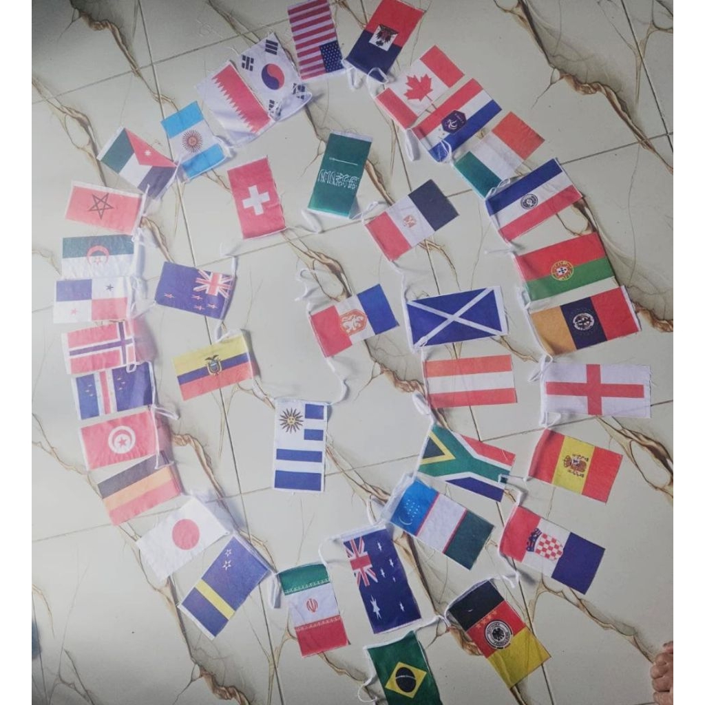 BENDERA RENCENG NEGARA PIALA DUNIA BENDERA RENCENG PIALA DUNIA NEGARA PIALA DUNIA