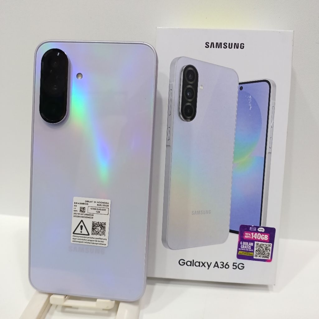 SAMSUNG A36 5G 8/256 Handphone second fullset batangan original bergaransi