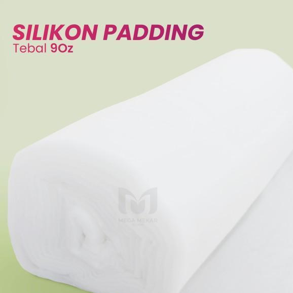 New Silikon/Dacron Lembaran Padding Grade A+ Lebar 2,4M Tebal 9Oz 1 Roll