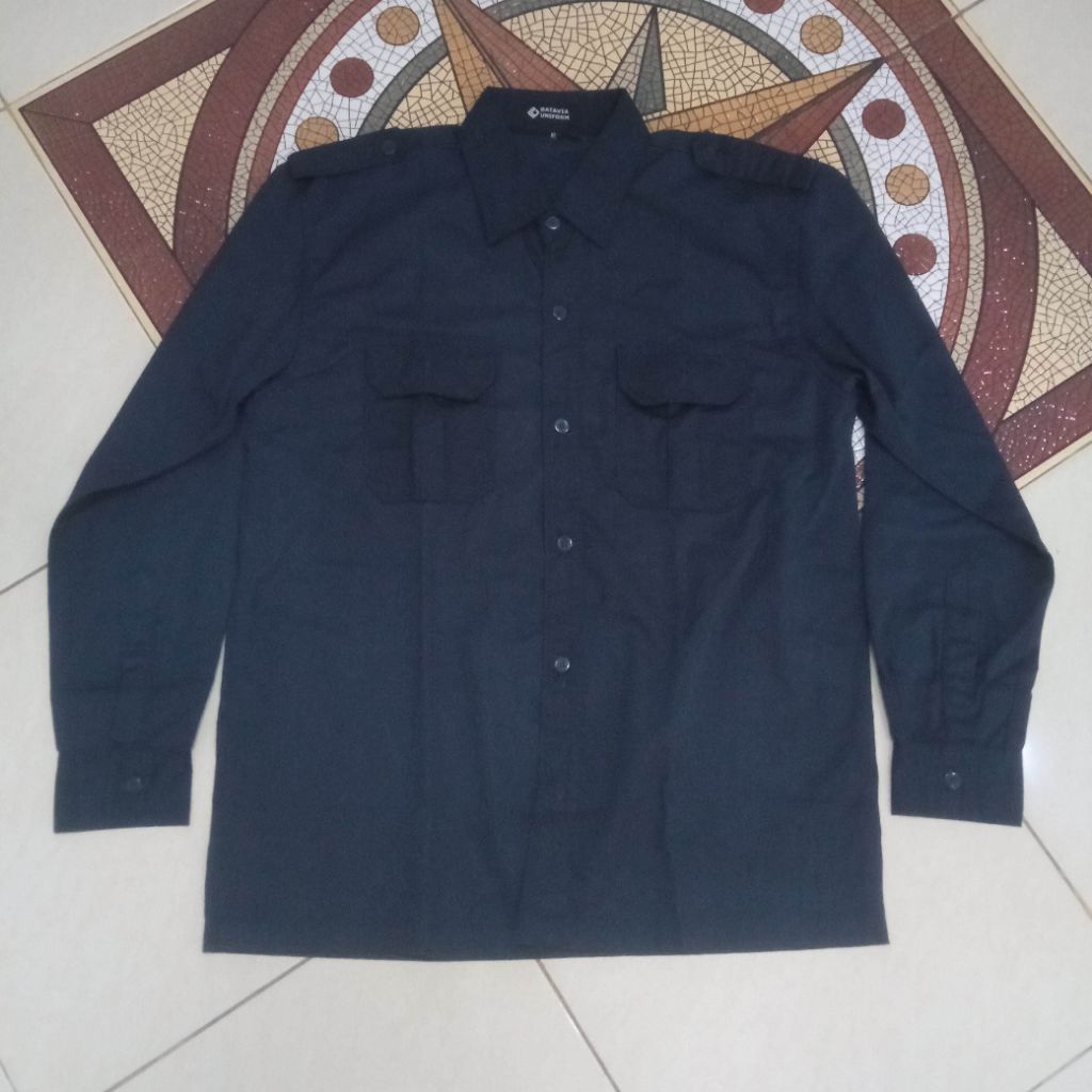 Kemeja Lengan Panjang Batavia Uniform