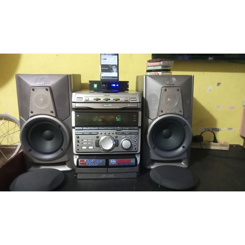 Hifi mini compo merk SONY model HCD vx3