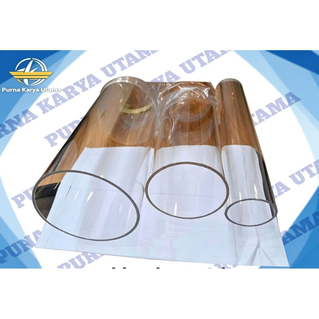 Pipa akrilik bening OD 160mm x ID 150mm tebal pipa 5mm pipa acrylic panjang 30cm